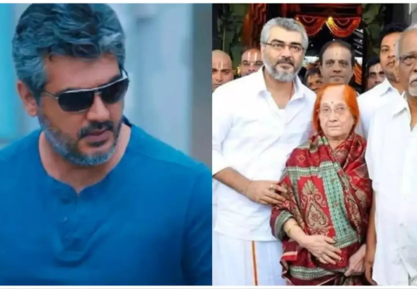 Ajith Kumar mother death