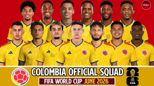 Colombia World Cup 2026 Squad