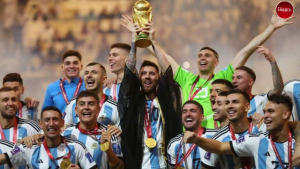 Messi World Cup Winning Moment