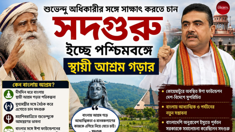 Sadhguru Suvendu Adhikari Meeting