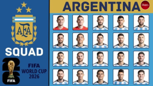 Argentina World Cup 2026 Squad