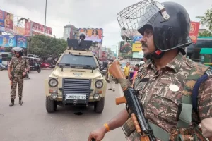Heavy security