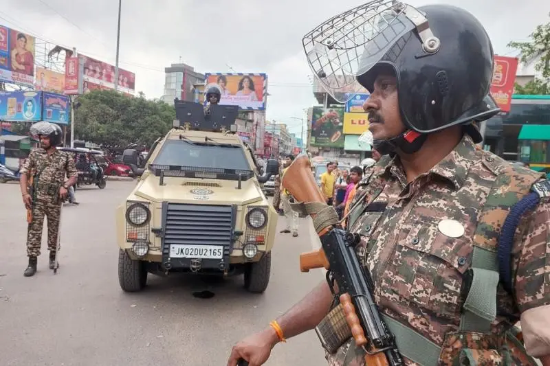 Heavy security