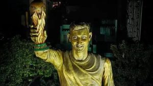 Statue of Lionel Messi