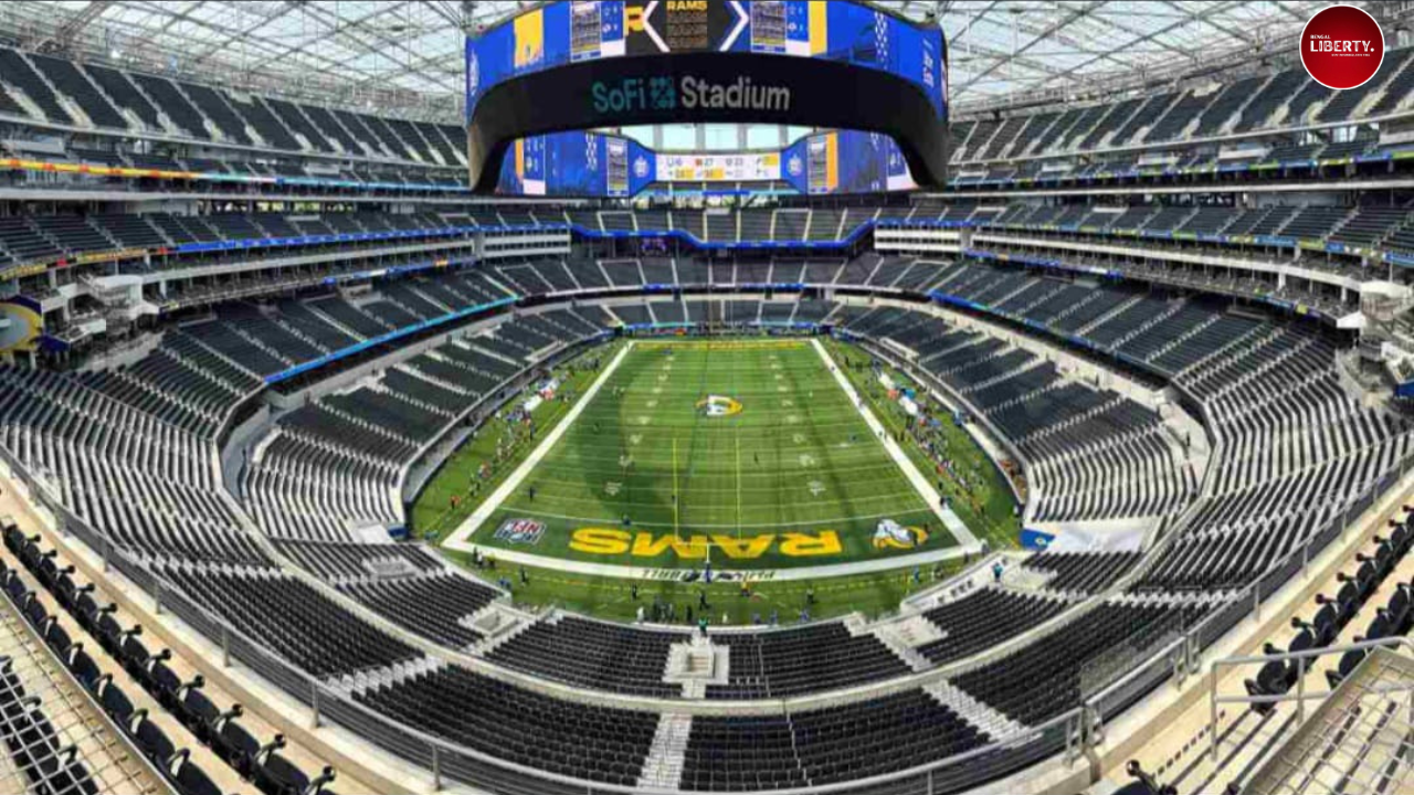 Stadium workers protest