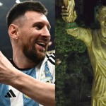 Lionel Messi Statue