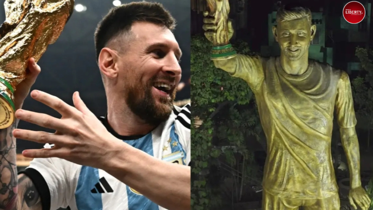 Lionel Messi Statue