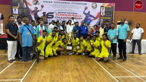Tchoukball Championship 2026: জাতীয় সিনিয়র চকবল চ্যাম্পিয়নশিপে ভারত সেরা পশ্চিমবঙ্গ, জাতীয় শিরোপা জিতে ট্রফি রাজ্যে নিয়ে আসছে ছেলেরা 2 Tchoukball Championship 2026