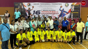 Tchoukball Championship 2026: জাতীয় সিনিয়র চকবল চ্যাম্পিয়নশিপে ভারত সেরা পশ্চিমবঙ্গ, জাতীয় শিরোপা জিতে ট্রফি রাজ্যে নিয়ে আসছে ছেলেরা 3 Tchoukball Championship 2026