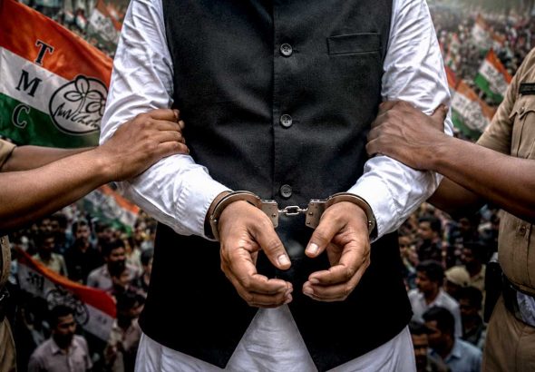 TMC Leader arrested