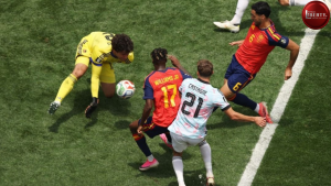 Spain Vs Belgium : ১৬ বছর পর বেলজিয়াম কে উড়িয়ে বিশ্বকাপের সেমি - ফাইনালে স্পেন! 5 Spain Vs Belgium