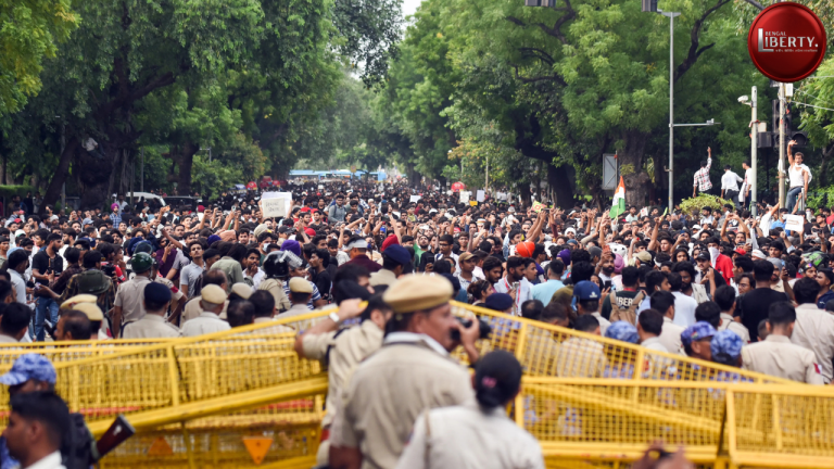 Foreign Funding CJP Protest