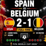 Spain Vs Belgium
