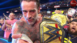 CM Punk WWE Champion