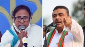 Suvendu on Mamata