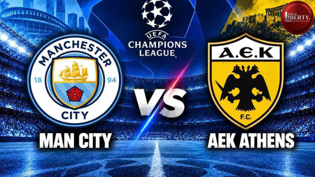 Man City Vs AEK Athens