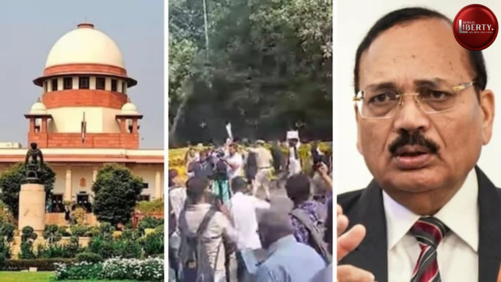 Gyanesh Kumar Protest